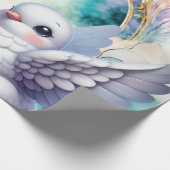 Colourful Dove Cadeaupapier (Hoek)