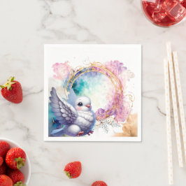 Colourful Dove Servet