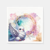 Colourful Dove Servet (Voorkant)