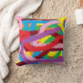 Colourful drawn pillow for Childreen's room Kussen (Deken)