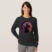 Colourful English Cocker Spaniel Dog Dad Mom Graff T-shirt (Voorkant volledig)