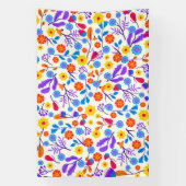 Colourful Exotic Floral Pattern-23146 Spandoek (Verticaal)