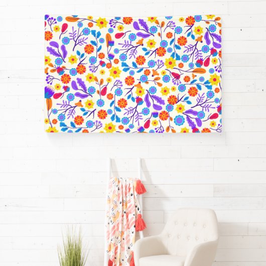 Colourful Exotic Floral Pattern-23146 Spandoek (Insitu)
