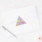 Colourful Exotic Floral Pattern-23146 Sticker (Envelop)