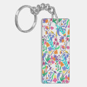Colourful Exotic Floral Pattern-23147 Sleutelhanger (Voorkant Links)