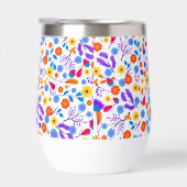 Colourful Exotic Floral Pattern-23165 (Rechts)