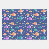 Colourful fishes underwater inpakpapier vel (Voorkant 3)