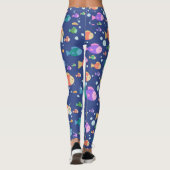 Colourful fishes underwater leggings (Achterkant)