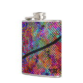 Colourful flask heupfles (Links)