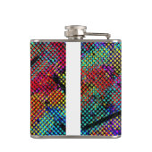 Colourful flask heupfles (Achterkant)