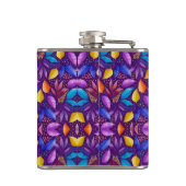 Colourful genetic pattern heupfles (Achterkant)