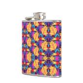 Colourful genetic pattern heupfles (Links)