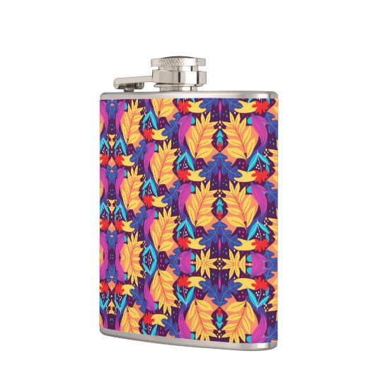 Colourful genetic pattern heupfles (Links)