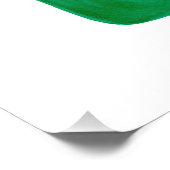 Colourful Hand-Painted Watercolour Floral Bouquet Foto Afdruk (Hoek)