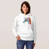 Colourful Horse Hoodie (Voorkant volledig)