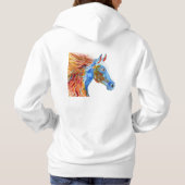 Colourful Horse Hoodie (Achterkant)