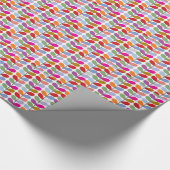 Colourful Leaf Pattern Cadeaupapier (Hoek)