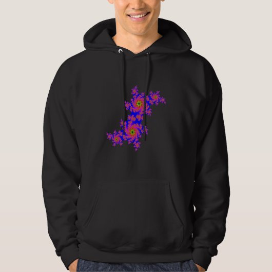 Colourful Mandelbrot Set - A Mathematical Masterpi Hoodie (Voorkant)