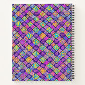 colourful notebook notitieboek (Achterkant)