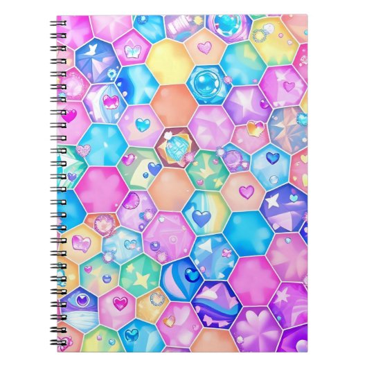 colourful notebook  notitieboek (Voorkant)
