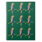 Colourful Parrot Notebook Notitieboek (Voorkant)