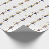 Colourful Parrot Wrapping Paper Cadeaupapier (Hoek)