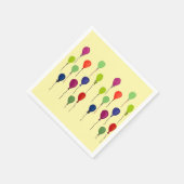 Colourful party balloons servet (Hoek)