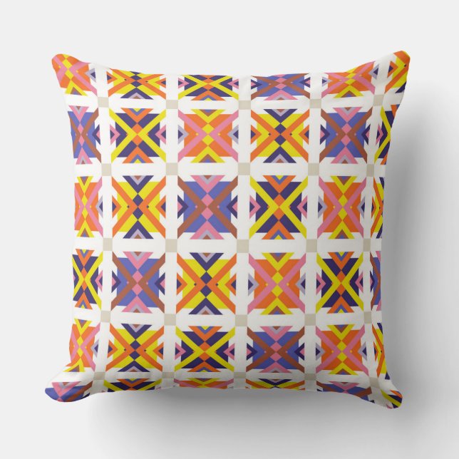 colourful pillow design  kussen (Voorkant)