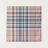 Colourful Plaid textured seamless patternabstract, Wandkleed (Voorkant (horizontaal))