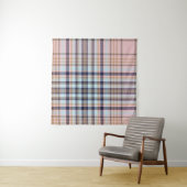 Colourful Plaid textured seamless patternabstract, Wandkleed (In situ)