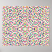 colourful poster design features a vibrant rainbow (Voorkant)