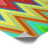 colourful poster design features a vibrant rainbow (Hoek)