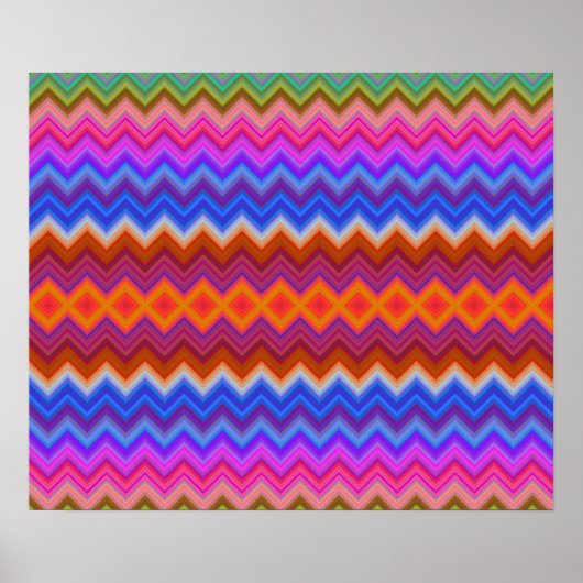 colourful poster design features a vibrant rainbow (Voorkant)