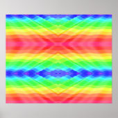 colourful poster design features a vibrant rainbow (Voorkant)