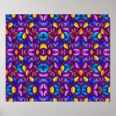 colourful poster design features a vibrant rainbow (Voorkant)