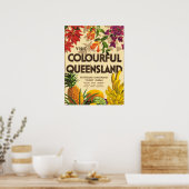 Colourful Queensland, Australia Poster (Keuken)