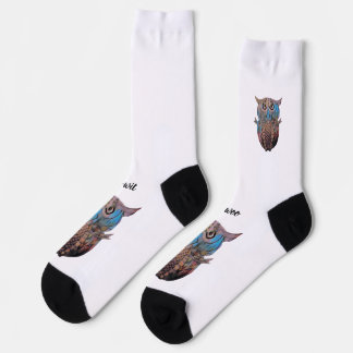 Colourful Quirky Owl Socks Sokken
