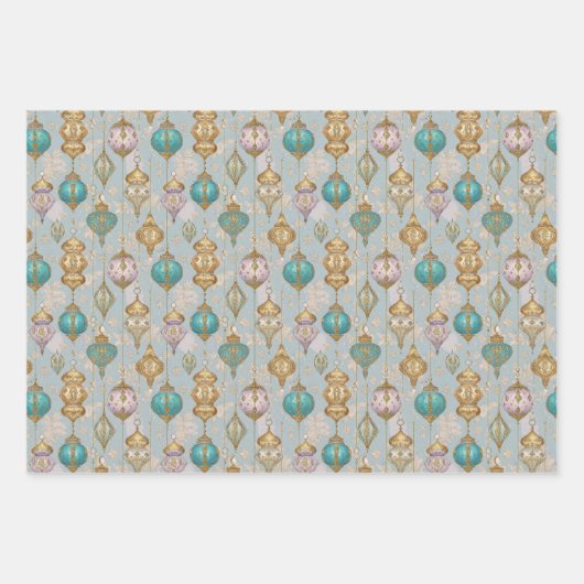 Colourful Ramadan & Eid Lantern Wrapping Paper (Voorkant)