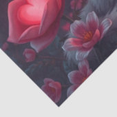 Colourful Romantic Cats Tissue Paper Tissuepapier (Detail)