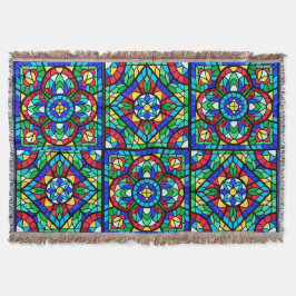 Colourful Throw Deken