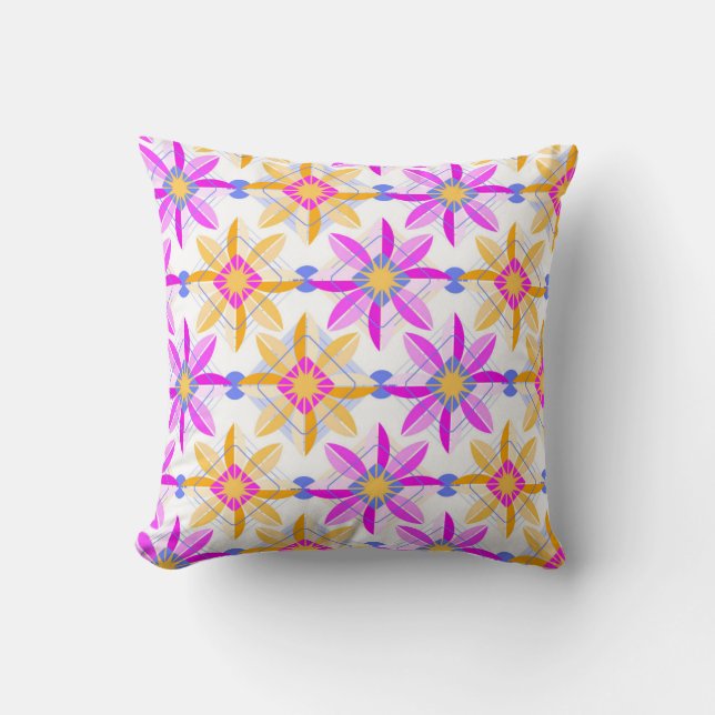 Colourful throw pillow design  kussen (Voorkant)