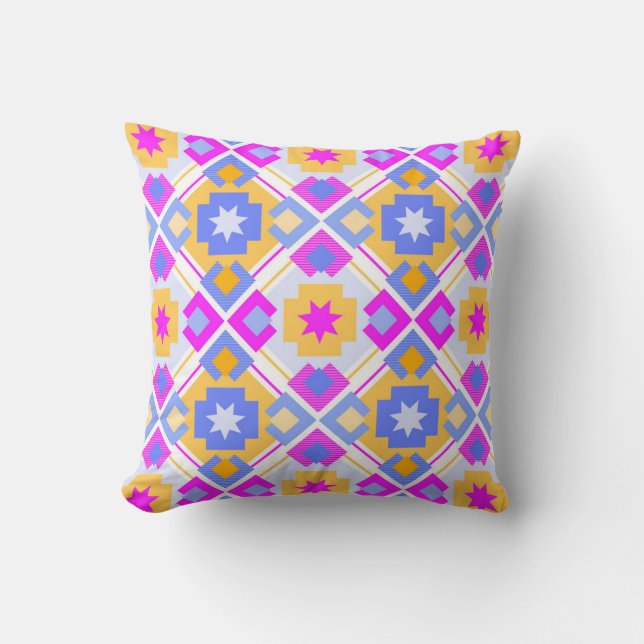 Colourful throw pillow design  kussen (Voorkant)