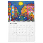 Colourful Travels 2-Page Calendar by Lisa Lorenz Kalender (Feb 2026)