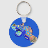 Colourful Tropical Fish Sleutelhanger (Voorkant)