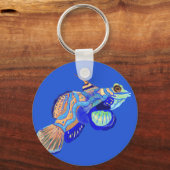 Colourful Tropical Fish Sleutelhanger (Achterkant)