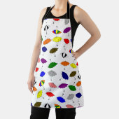 Colourful Umbrellas Design Schort (Insitu)