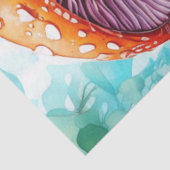 Colourful Wild MushroomsTissue Paper Tissuepapier (Detail)