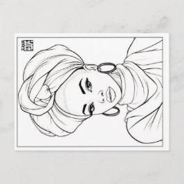 Colouring Post Card | SAHARA Feestdagenkaart