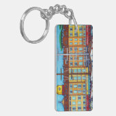 Colours of Saint-Tropez Keychain by Lisa Lorenz (Voorkant Links)