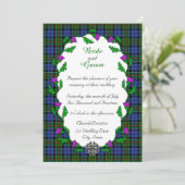 Colquhoun Celtic Wedding Kaart (Staand voorkant)